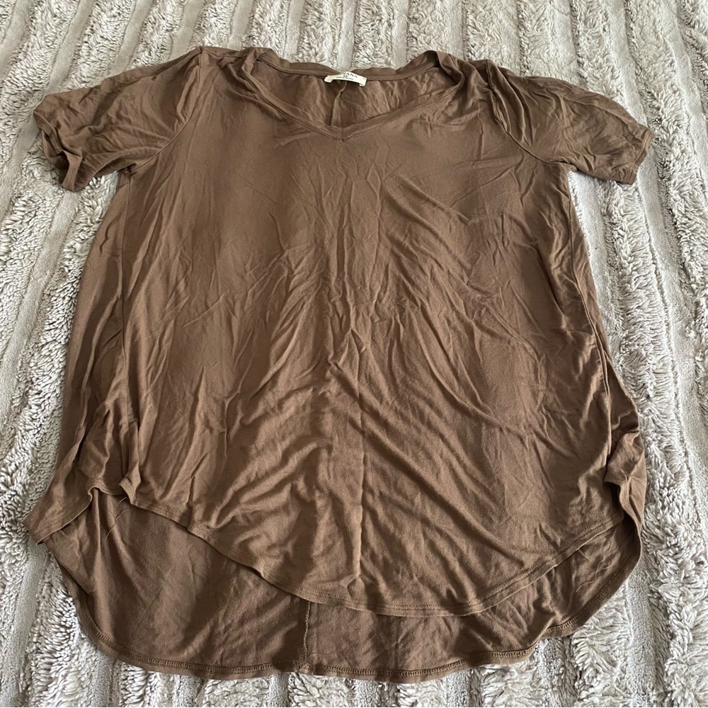 Zenana 2x cocoa tshirt